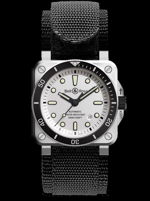 علامة Bell & Ross تطلق ساعة ناصعة البياض لعشاق رياضة الغوص